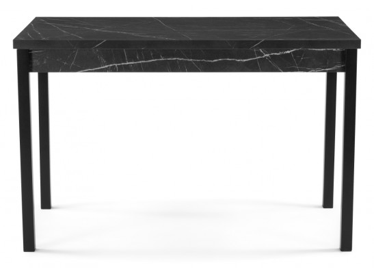 Деревянный стол Оригон 120(160)х70 файерстоун / черный матовый в Ростове-на-Дону