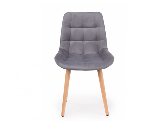 Деревянный стул Челси темно-серый (zd 995) / светлое дерево в Ростове-на-Дону