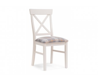 Деревянный стул Калатея слоновая кость / ткань Р19