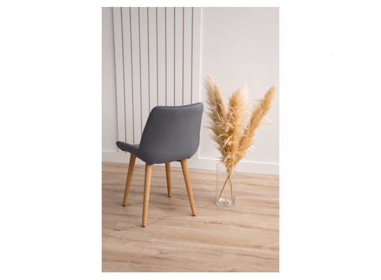 Деревянный стул Седа темно-серый (zd 995) / светлое дерево в Ростове-на-Дону