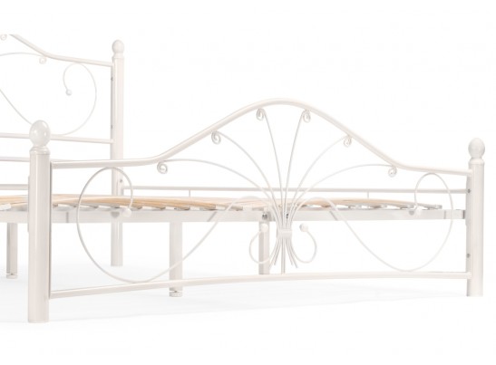 Двуспальная кровать Мэри 2 160х200 белая в Ростове-на-Дону