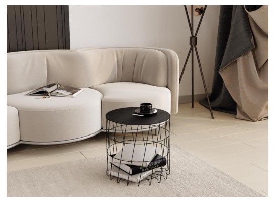 Журнальный столик Sheffilton SHT-CT41 сонора / черный муар в Ростове-на-Дону