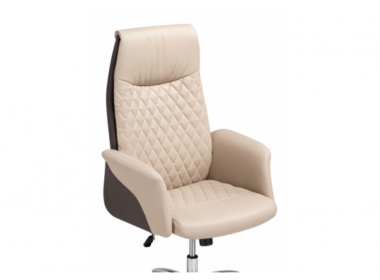 Компьютерное кресло Avrora beige / brown в Ростове-на-Дону