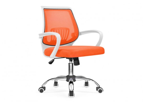 Компьютерное кресло Ergoplus orange / white в Ростове-на-Дону