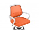 Компьютерное кресло Ergoplus orange / white в Ростове-на-Дону