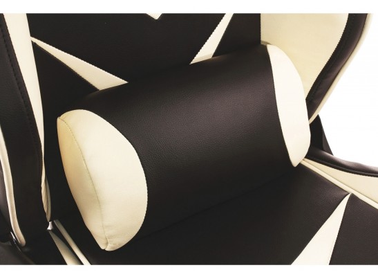 Компьютерное кресло Racer черное / бежевое в Ростове-на-Дону