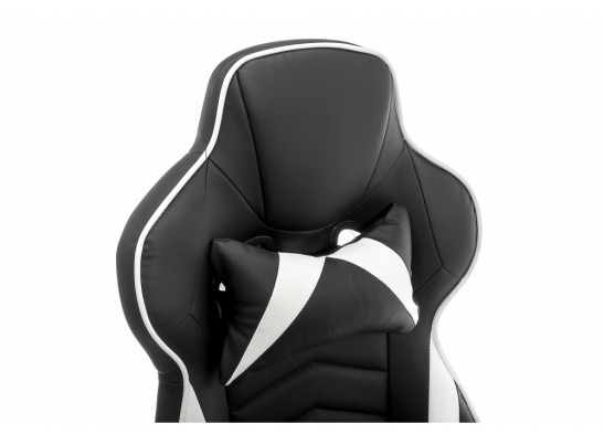 Компьютерное кресло Stimul черное / белое в Ростове-на-Дону