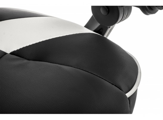 Компьютерное кресло Stimul черное / белое в Ростове-на-Дону