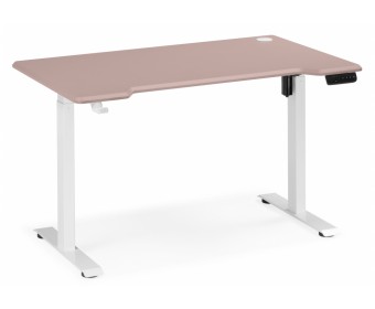 Компьютерный стол Маркос 120х75 розовый / белый