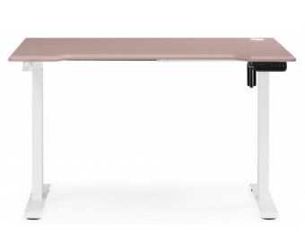 Компьютерный стол Маркос 120х75 розовый / белый