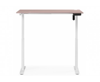 Компьютерный стол Маркос 120х75 розовый / белый