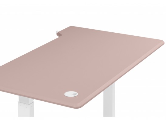 Компьютерный стол Маркос 120х75 розовый / белый в Ростове-на-Дону