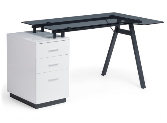 Компьютерный стол Torvi white / black в Ростове-на-Дону