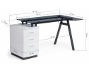 Компьютерный стол Torvi white / black в Ростове-на-Дону