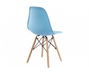Пластиковый стул Eames PC-015 blue