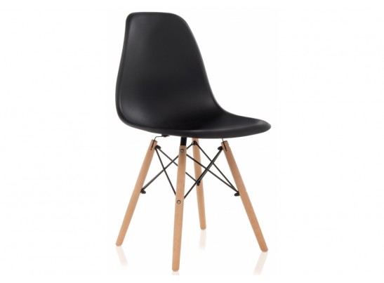 Пластиковый стул Eames PC-015 черный в Ростове-на-Дону