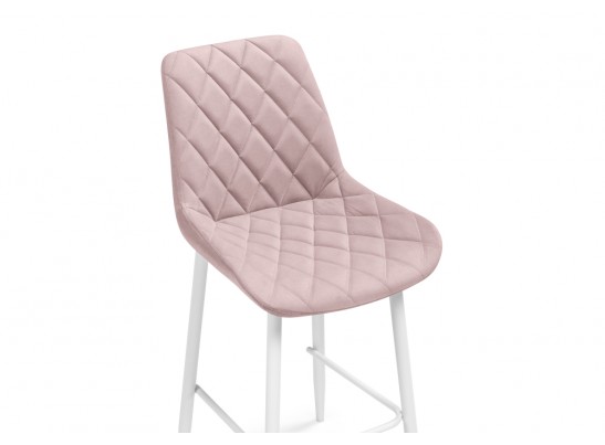 Полубарный стул Баодин К Б/К розовый / белый в Ростове-на-Дону