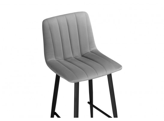 Полубарный стул Дани темно-серый / черный в Ростове-на-Дону