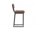 Полубарный стул Ларс selfie cocoa / черный в Ростове-на-Дону