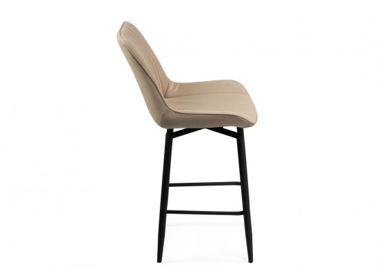 Полубарный стул Седа К крутящийся бежевый / черный в Ростове-на-Дону