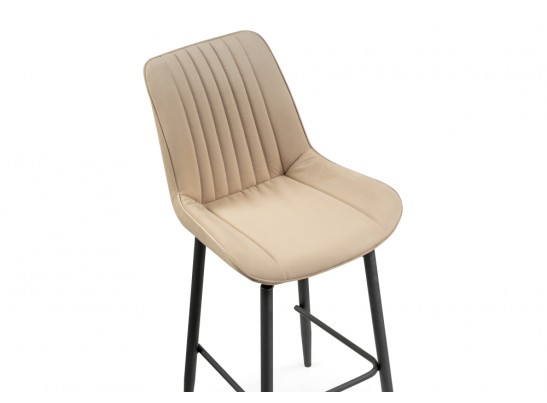 Полубарный стул Седа К крутящийся бежевый / черный в Ростове-на-Дону
