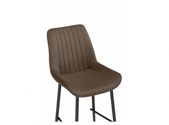 Полубарный стул Седа коричневый (zd 233) / черный в Ростове-на-Дону