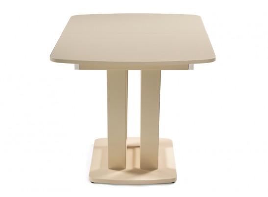 Стеклянный стол Келтик кремовый в Ростове-на-Дону