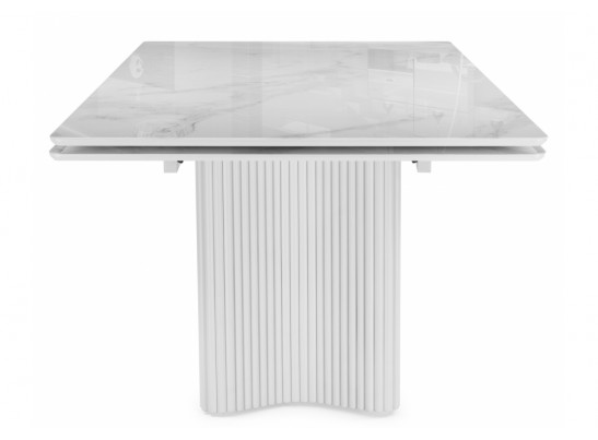 Стеклянный стол Мален 240x110 белый мрамор / белый в Ростове-на-Дону