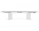 Стеклянный стол Мален 240x110 белый мрамор / белый в Ростове-на-Дону