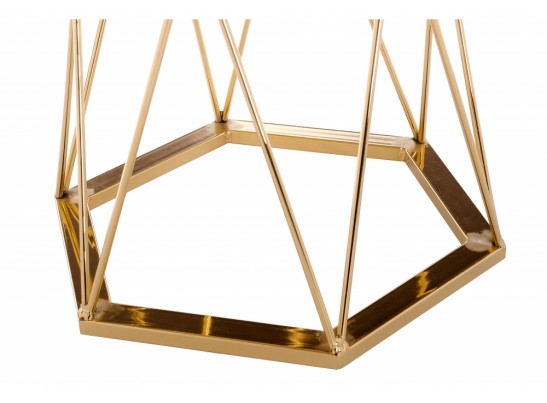 Стол Melan 60х70 white / gold в Ростове-на-Дону