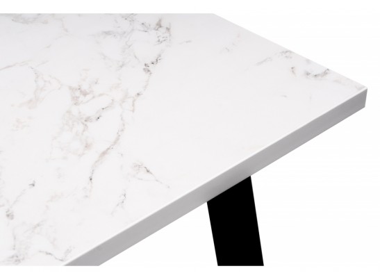 Стол Тринити Лофт 120 25 мм сабия / черный матовый в Ростове-на-Дону