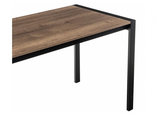 Стол Центавр дуб велингтон / черный матовый в Ростове-на-Дону