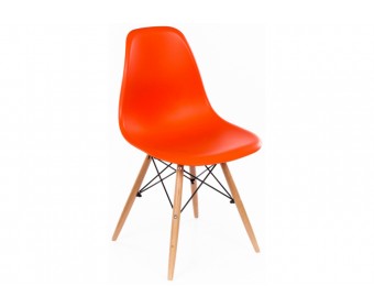Стул Eames PC-015 оранжевый