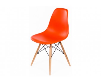 Стул Eames PC-015 оранжевый