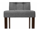 Стул Madina dark walnut / fabric grey в Ростове-на-Дону