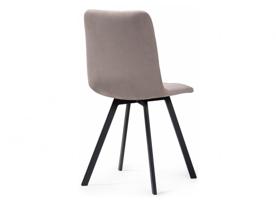 Стул на металлокаркасе Чилли латте / черный в Ростове-на-Дону