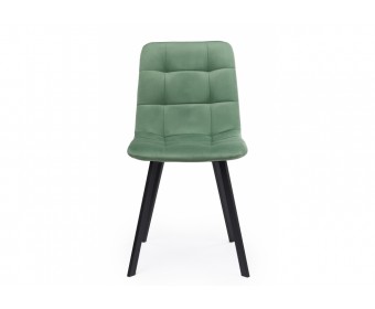 Стул на металлокаркасе Чилли фисташковый / черный