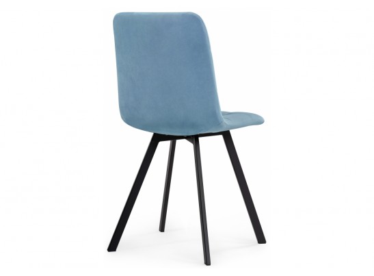 Стул на металлокаркасе Чилли голубой / черный в Ростове-на-Дону