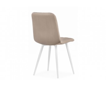 Стул на металлокаркасе Дани бежевый (zd 210) / белый