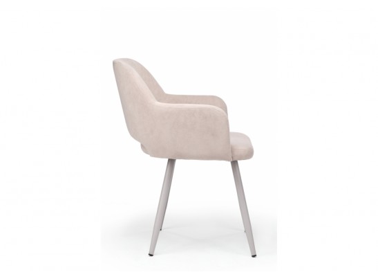 Стул на металлокаркасе Эолин 360 латте (glory 10) / серый в Ростове-на-Дону