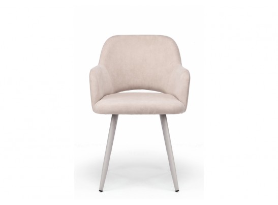 Стул на металлокаркасе Эолин 360 латте (glory 10) / серый в Ростове-на-Дону