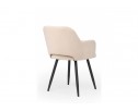 Стул на металлокаркасе Эолин бежевый (glory 03) / черный в Ростове-на-Дону