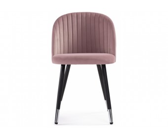 Стул на металлокаркасе Gabi light purple / black