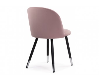 Стул на металлокаркасе Gabi light purple / black