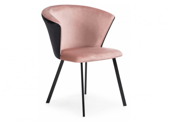Стул на металлокаркасе Gema black / pink / black в Ростове-на-Дону