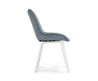 Стул на металлокаркасе Hagen gray / white