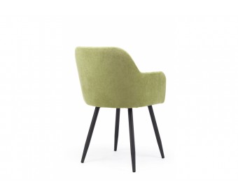 Стул на металлокаркасе Инфини 360 зеленый (ocean 013) / черный