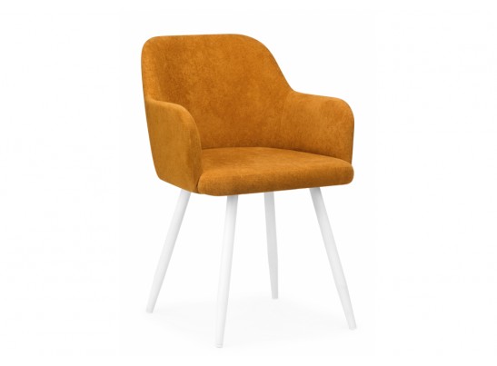 Стул на металлокаркасе Инфини терракота (ocean 015) / белый в Ростове-на-Дону