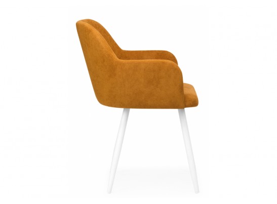 Стул на металлокаркасе Инфини терракота (ocean 015) / белый в Ростове-на-Дону