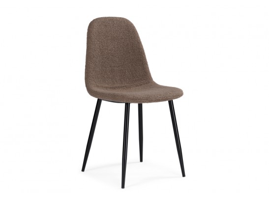 Стул на металлокаркасе Lilu dark brown / black в Ростове-на-Дону